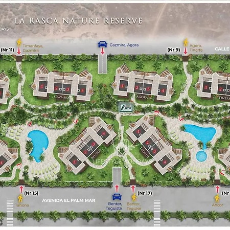 Colinas - Tinerfe 3,4 Nature Reserve & Sea View With Jacuzzi Feriehus